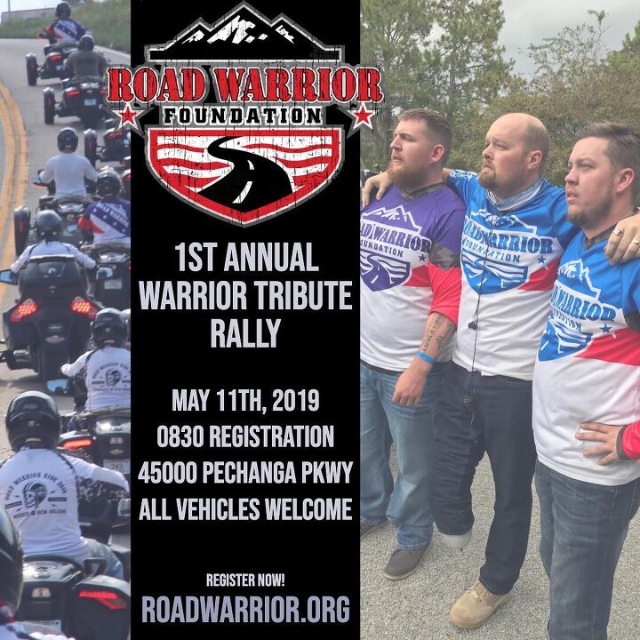 first annual warrior tribute rally to kick off may 11
