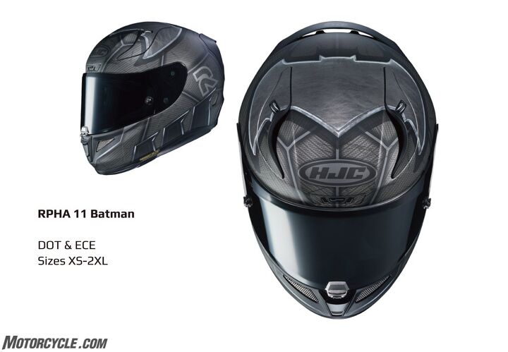 HJC Helmets Presents Officially Licensed, DC Motorcycle Helmets | Motorcycle.com HJC Helmets Presents Officially Licensed, DC Motorcycle Helmets | Motorcycle.com