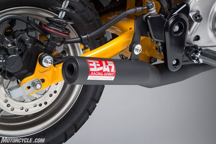 yoshimura releases a series of new exhausts for the honda monkey