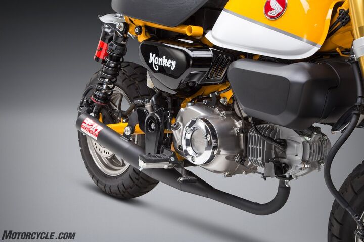 yoshimura releases a series of new exhausts for the honda monkey