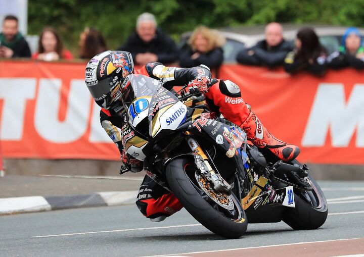 2019 isle of man tt monster energy supersport tt 1 results, Peter Hickman finished third for his second podium of the day following his win in the Superbike TT