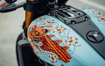 Indian FTR 1200 Artist Series Tank Covers Unveiled in France