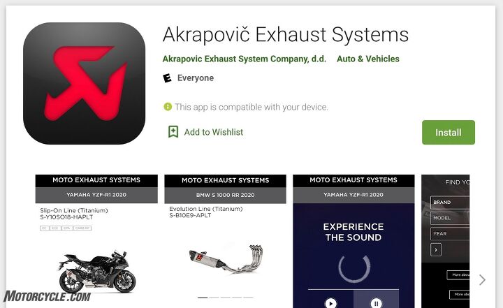 akrapovi launches new mobile app