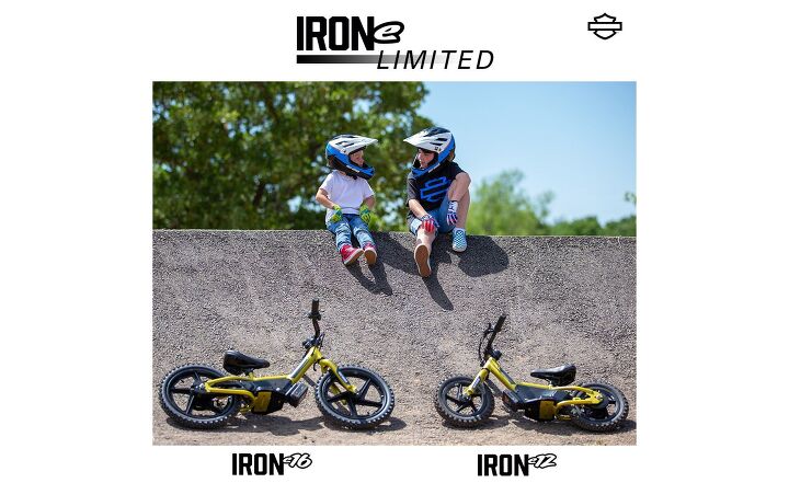 harley davidson announces limited edition electric balance bikes for kids
