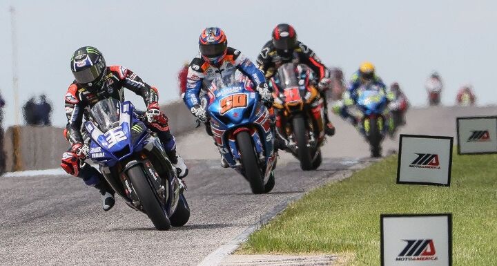 motoamerica reports record numbers for season opener, Jake Gagne is on the factory Yamaha that did not win both Superbike races under defending champ Cameron Beaubier Brian J Nelson photo