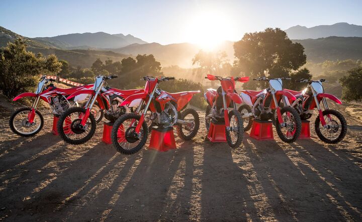 Honda Announces All-New CRF450R, CRF450RWE, and CRF450RX for 2021