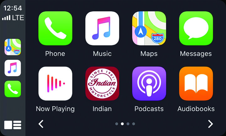 indian motorcycle announces apple carplay integration