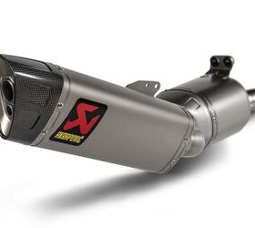 akrapovi extends its range with exhaust for bmw f 900 r and bmw f 900 xr