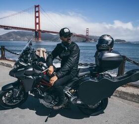 Musician Franky Perez Tours New Album "Suddenly 44" on His Ducati