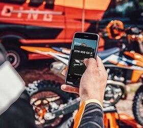 The MyKTM App Now Available For 2021 KTM SX-F 4-Stroke Dirtbikes