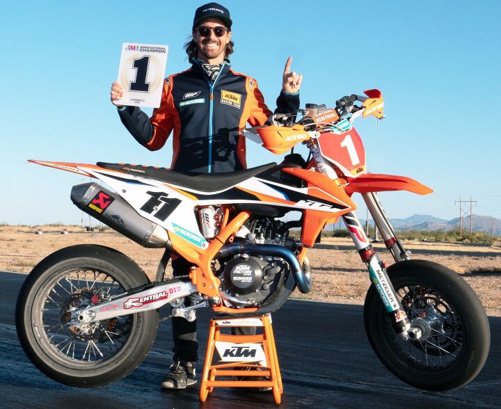 chris fillmore snags the 2020 ama supermoto open pro championship with the ktm 450