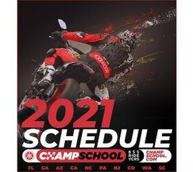 Yamaha Champions Riding School Announces 2021 Schedule