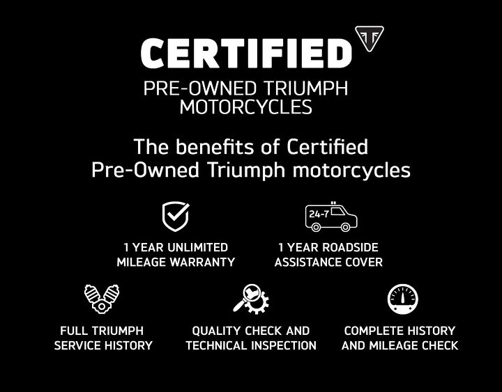 triumph launches certified pre owned program