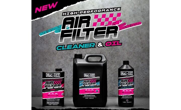 Muc-Off Releases New Line of Air Filter Oil and Cleaning Products