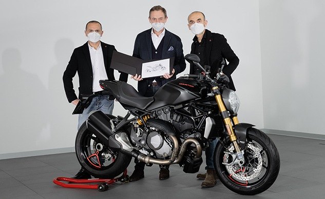 The 350,000th Ducati Monster Rolls Off The Line