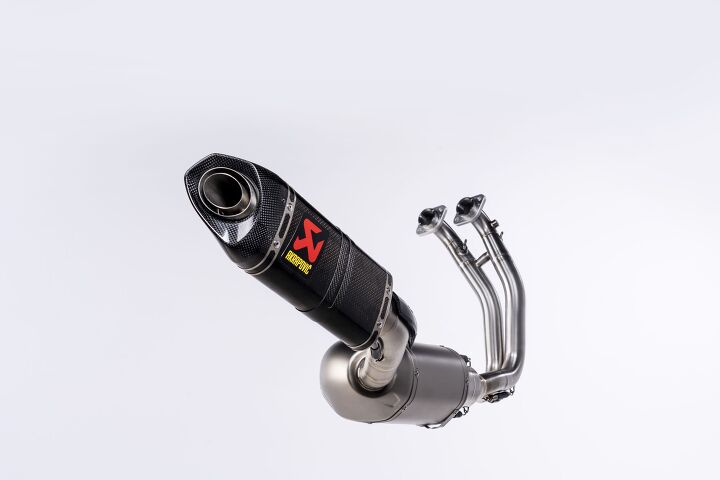 akrapovi releases racing line carbon exhaust system for the aprilia rs 660