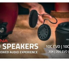 Sena's HD Speaker Kits Are Now Available For The 10C EVO & 10C Pro