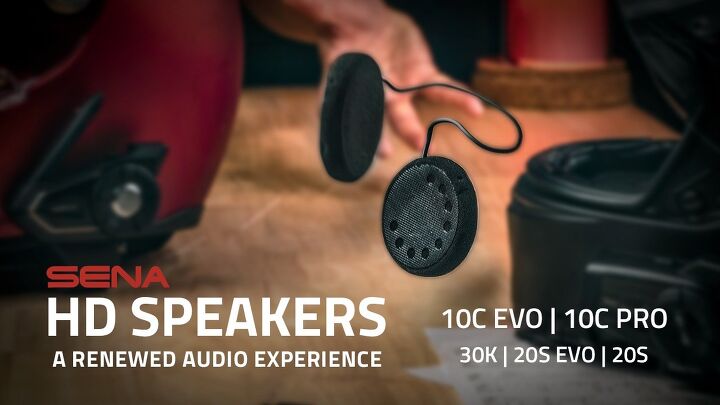 sena s hd speaker kits are now available for the 10c evo 10c pro