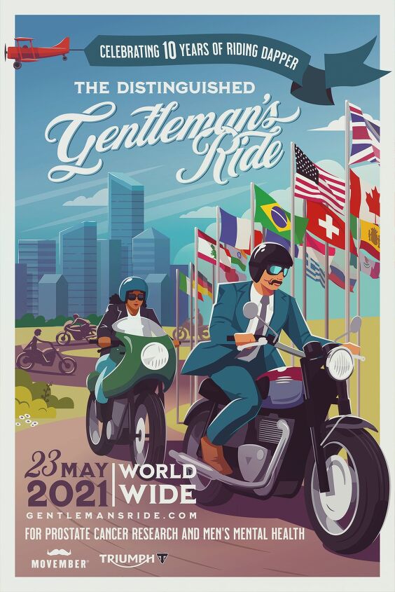 triumph and the distinguished gentleman s ride celebrate the event s 10th anniversary