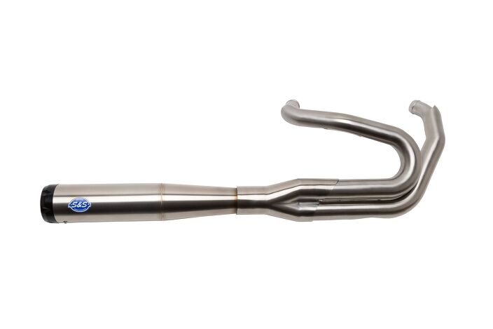 S&S Introduces Stainless Steel SuperStreet Two into One Exhaust System