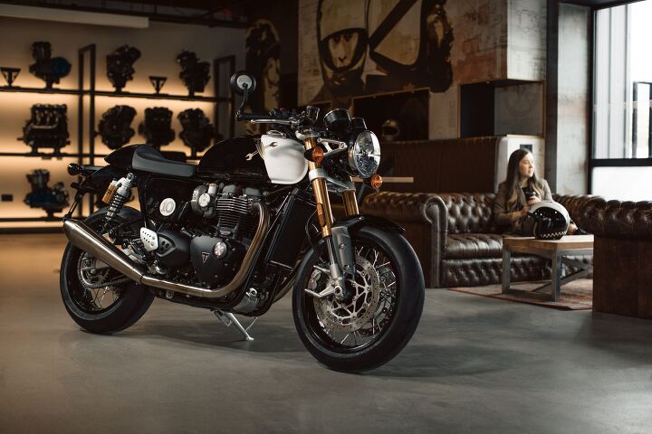 triumph builds custom thruxton 1200 rs to be awarded to dgr fundraiser