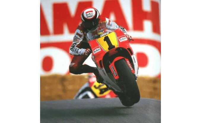 ride to the races with wayne rainey and eddie lawson