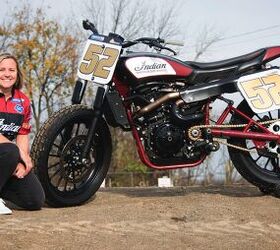 Shayna Texter-Bauman Signs With Indian Motorcycles for 2022 American Flat Track SuperTwins Series