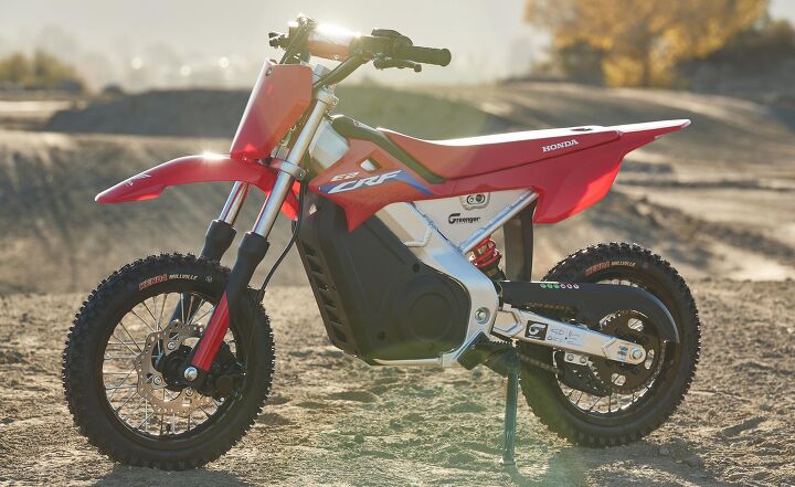 Greenger and Honda Powersports Release First Officially Licensed CRF-E2 Youth-Focused Electric Dirt Bike