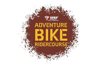 Motorcycle Safety Foundation Launches Course for Adventure Riders