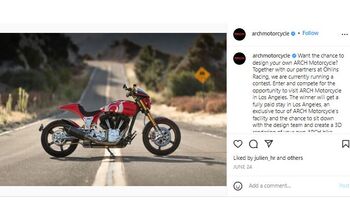 ARCH Motorcycle X Ohlins Racing Social Contest