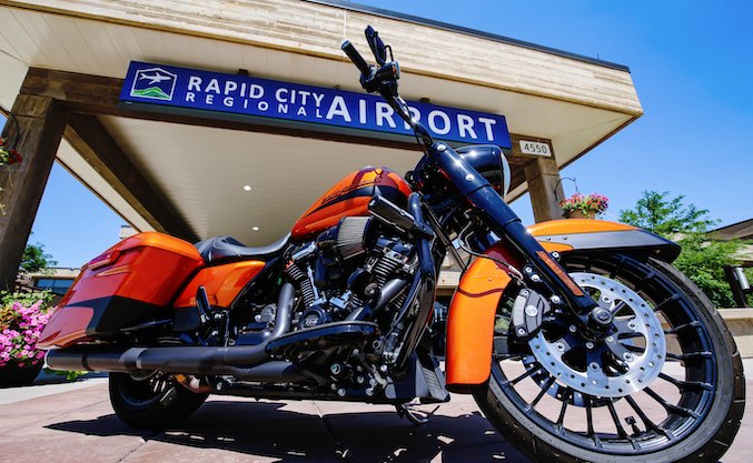 Eagle Rider's Got Your Bike at the Rapid City Regional Airport