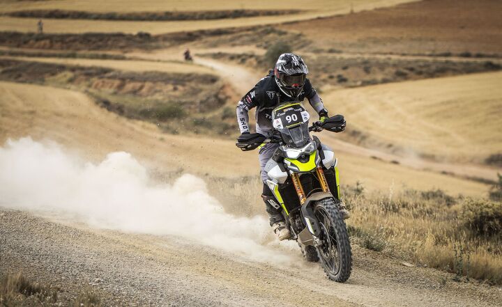 Ivan Cervantes Takes Trail Category Win at the 2022 Baja Aragon on Triumph Tiger 900