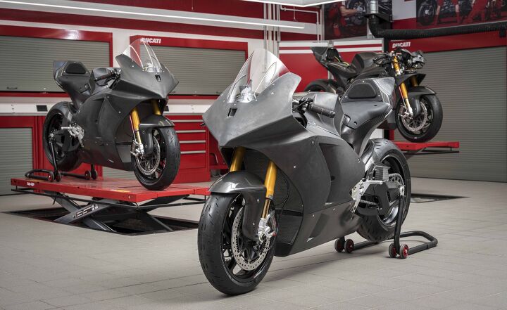 Ducati Starts Production Of Its MotoE Racebikes For The 2023 Season