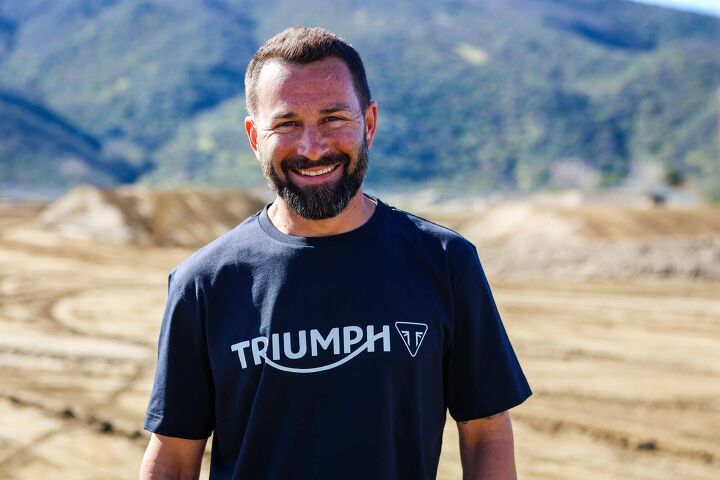 triumph sign ivan tedesco and clement desalle as test riders for mx program