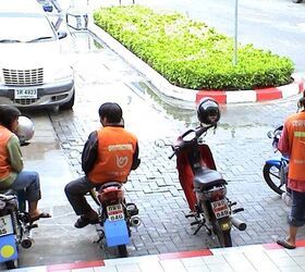 Motorcycle Taxi Business Booming in Thailand