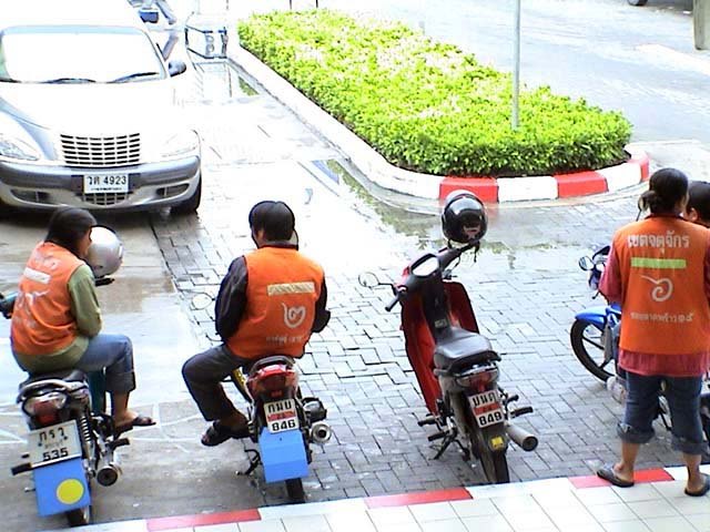 motorcycle taxi business booming in thailand