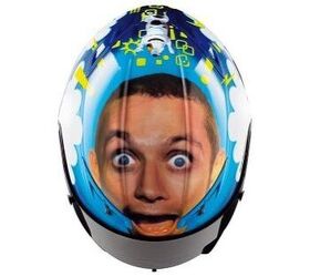 Valentino rossi helmet store face