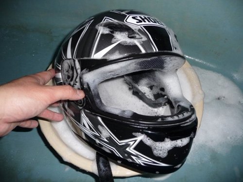 community tip how to clean your motorcycle helmet thoroughly
