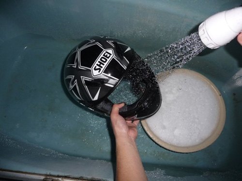 community tip how to clean your motorcycle helmet thoroughly