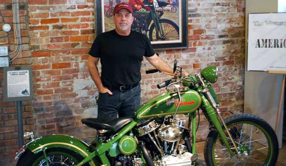billy joel s motorcycles on display