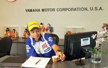 Valentino Rossi Works at the Yamaha Offices When Not Winning Everything