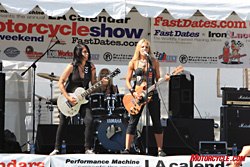 2009 la calender motorcycle show babes pics
