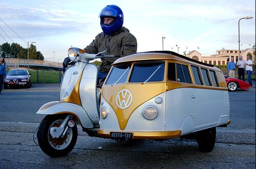 the vw motorcycle sidecar