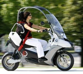 BMW C1-E Electric Scooter Concept [video]