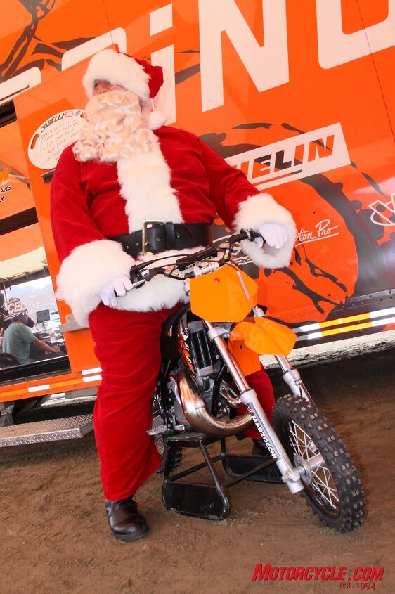 ktm holiday party and track day