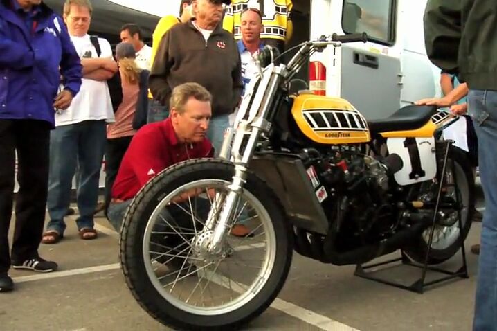 kenny roberts return to the indy mile video