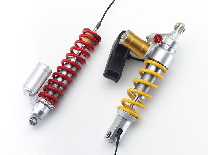 BMW Motorrad Dynamic Damping Control DDC, spring struts with proportional damping valves (07/2011)