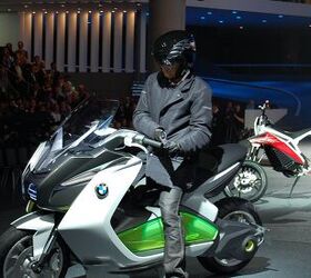 BMW Concept E Electric Scooter Revealed