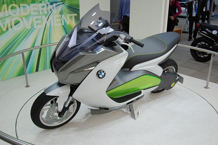 bmw concept e electric scooter revealed