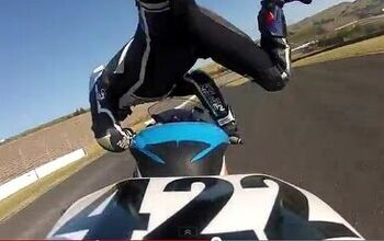 Motorcycle Roadracer Makes Incredible Save to Prevent High Side Crash – Video